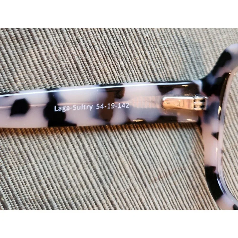 HIP Optical Glasses Laga Hard Case Large Geometric Tortoiseshell - NIB